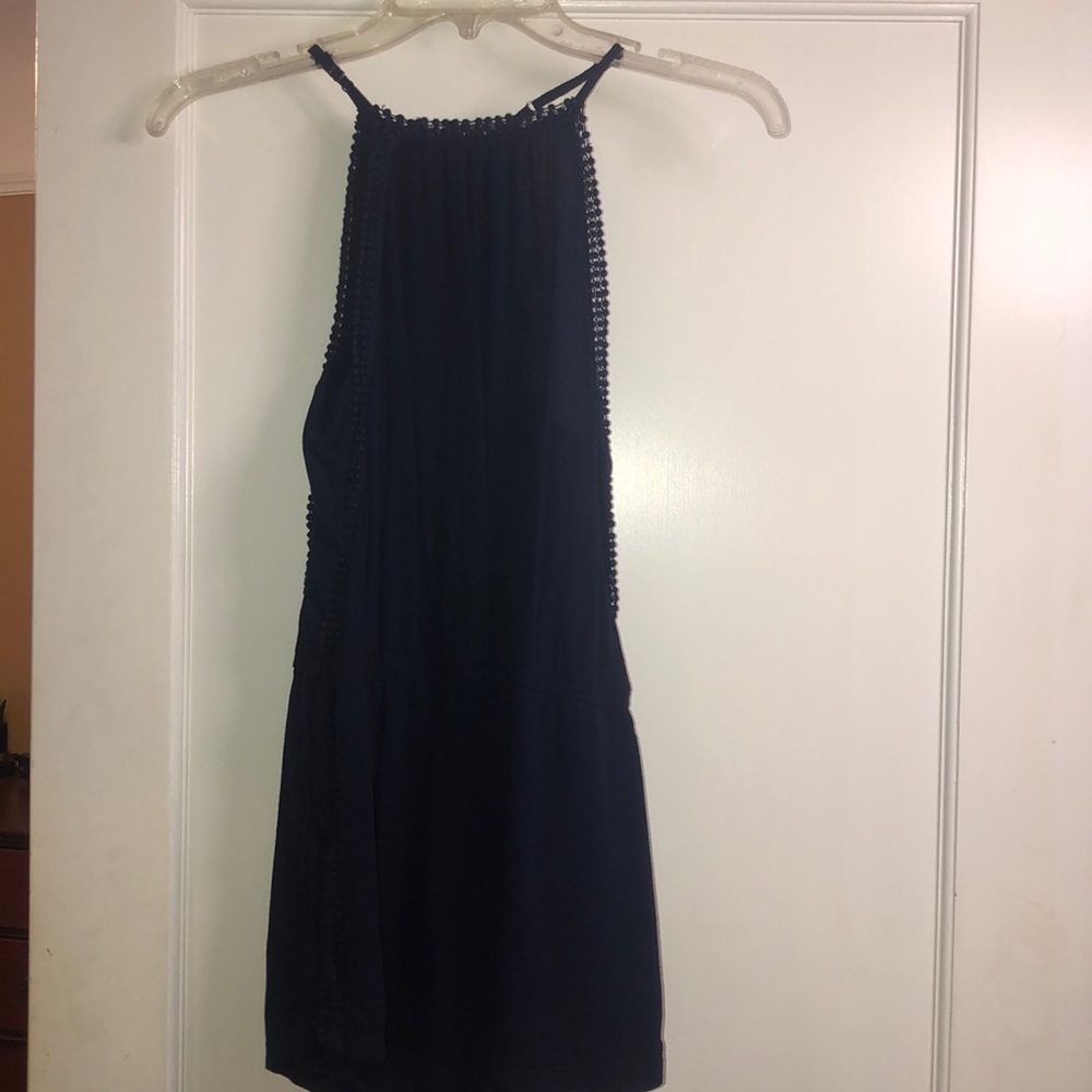 Forever 21 navy romper